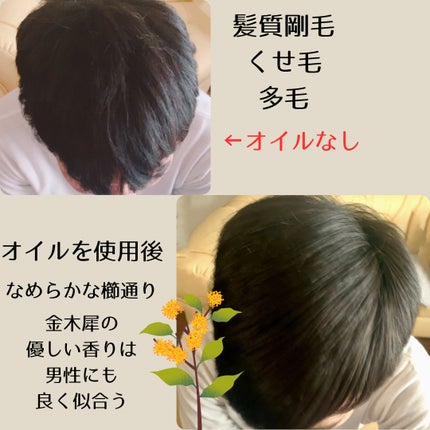 碧 モイストオイル〈金木犀〉/碧(ao)/アウトバストリートメントを使ったクチコミ(3枚目)