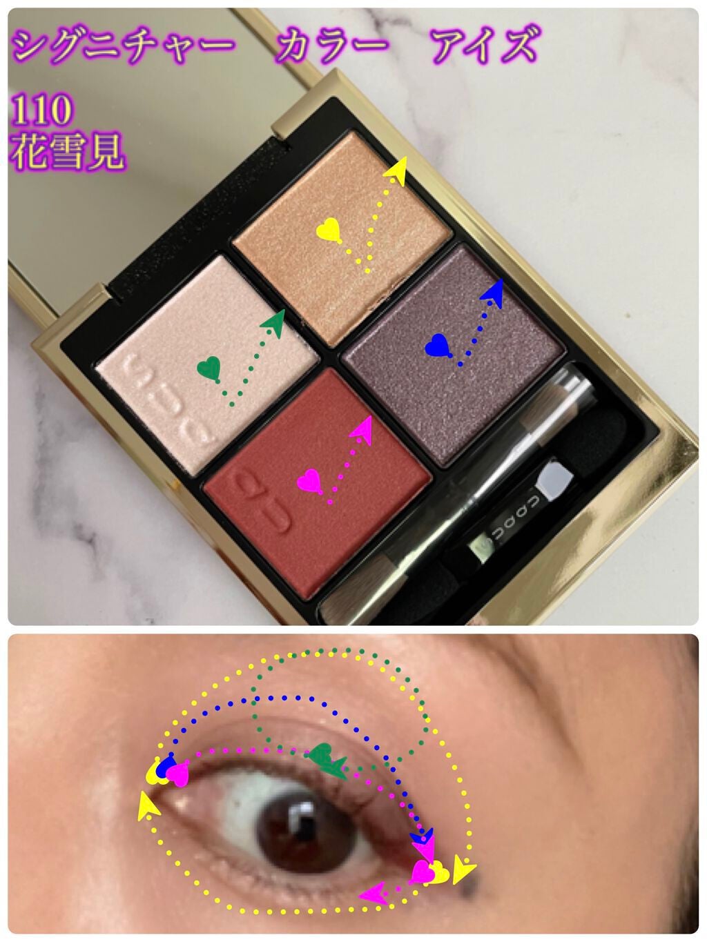 ホリデー メイクアップ キット A/B/SUQQU/メイクアップキットを使ったクチコミ(3枚目)