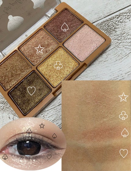 ワンショットアイパレット/CHICAY CHICO/アイシャドウパレットを使ったクチコミ(4枚目)