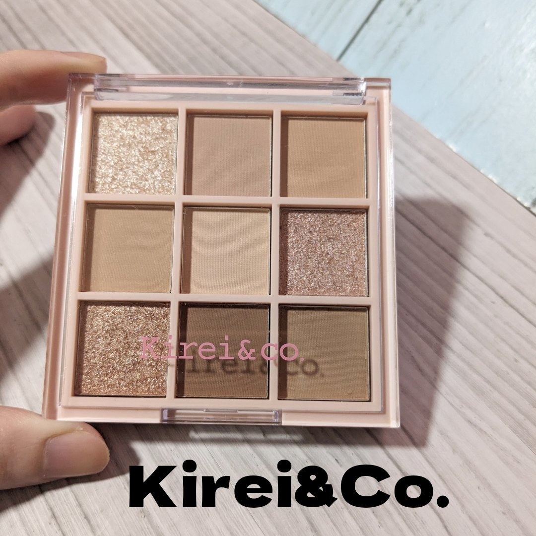 アイシャドウパレット/Kirei&co./アイシャドウパレットを使ったクチコミ（1枚目）