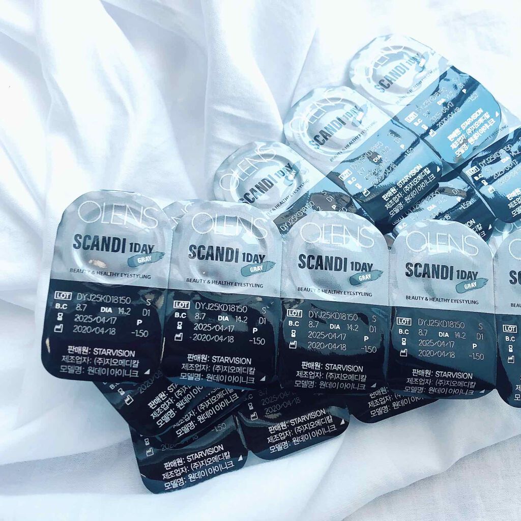 SCANDI 1day/OLENS/カラーコンタクトレンズを使ったクチコミ(4枚目)
