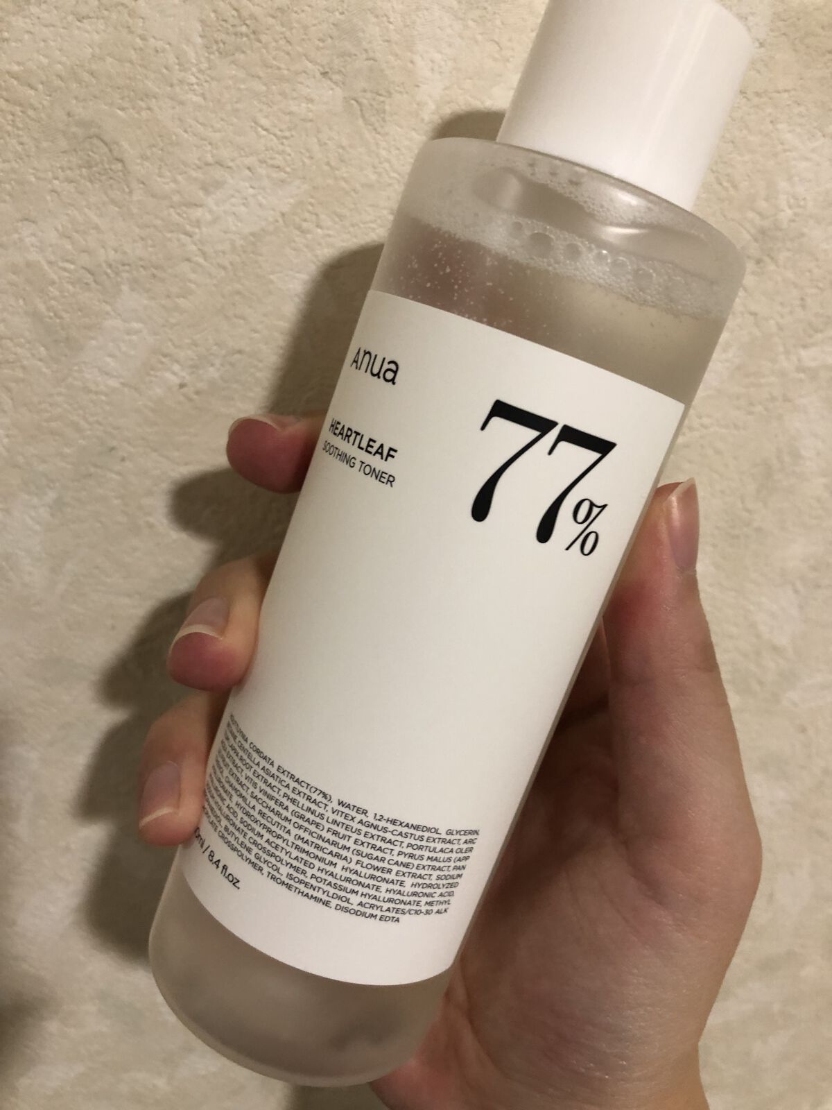 ドクダミ 77 スージングトナー/Anua/化粧水を使ったクチコミ（1枚目）
