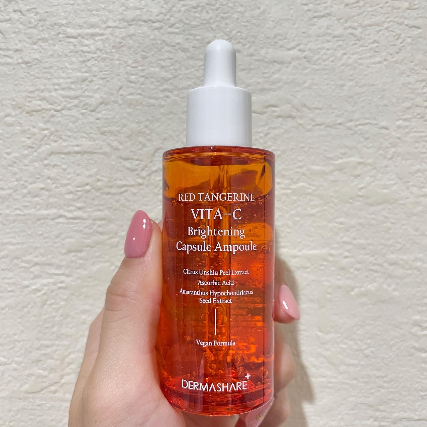 レッドタンジェリンVITA-Cカプセルセラム/DERMASHARE/美容液を使ったクチコミ（1枚目）