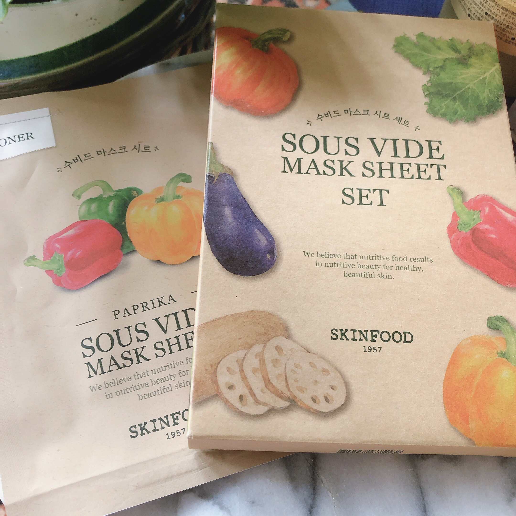 スーヴィッド マスクシート ケール/SKINFOOD/シートマスク・パックを使ったクチコミ（1枚目）