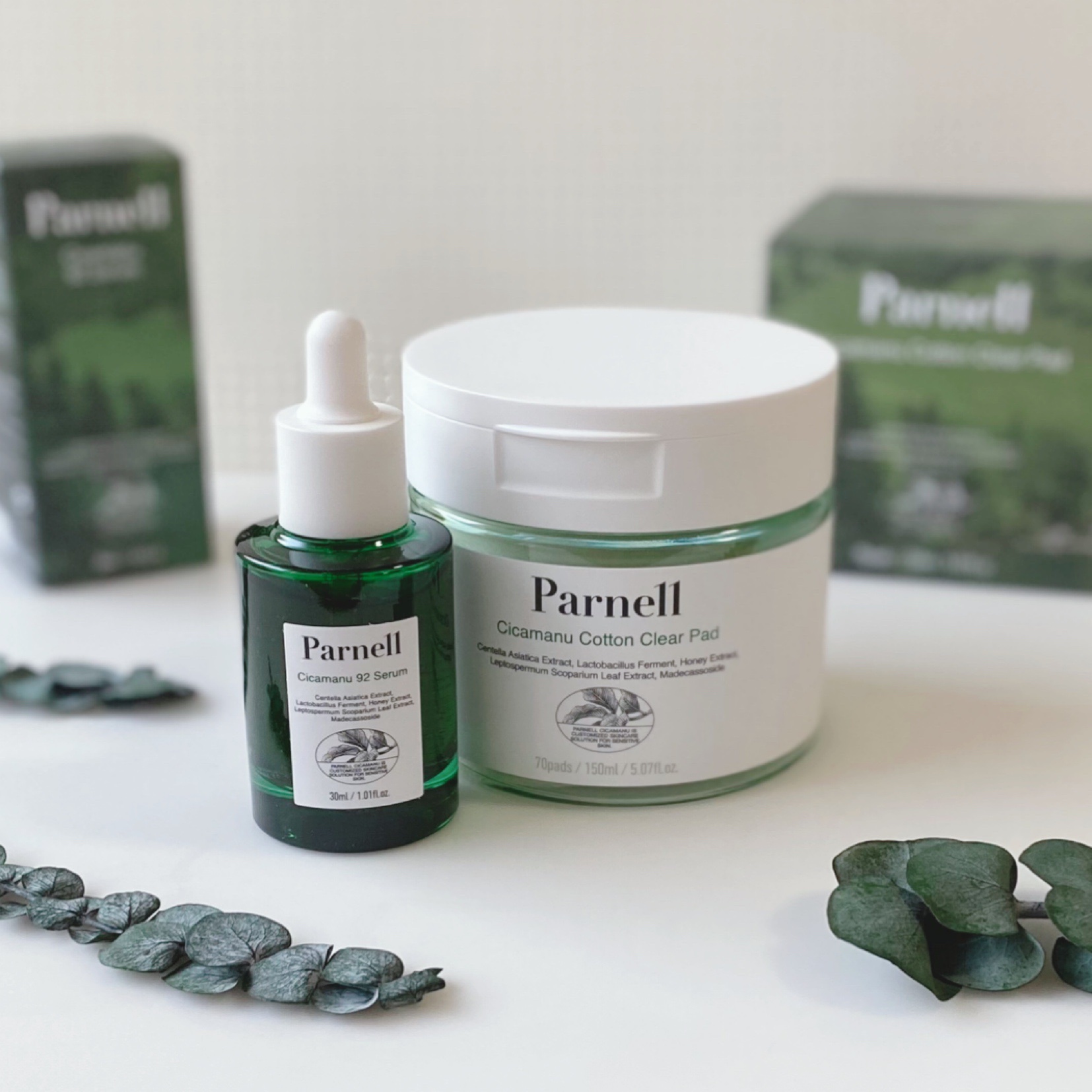 シカマヌ　コットンクリアパッド/parnell/トナーパッドを使ったクチコミ（1枚目）