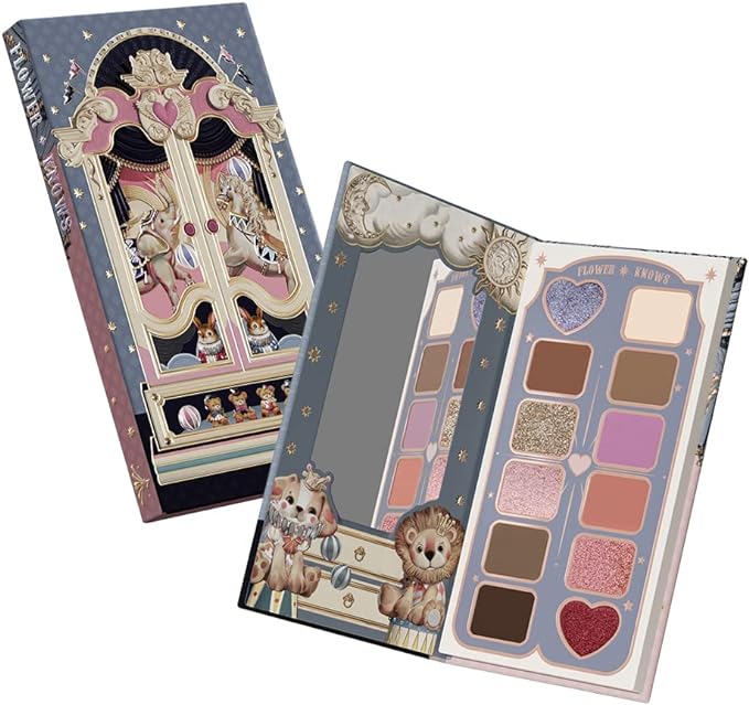 サーカスローズシリーズ探し中 試してみた】サーカスシリーズ12色アイシャドウパレット