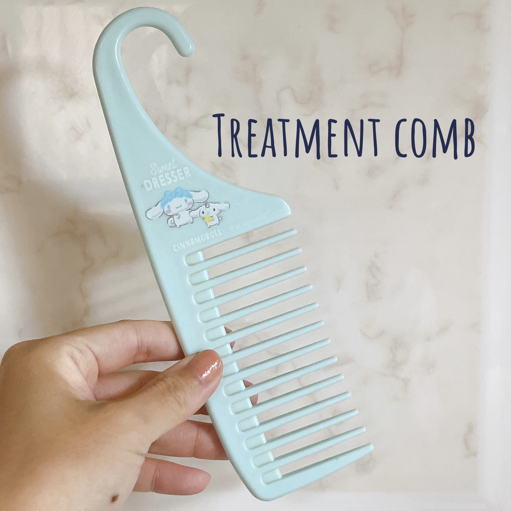 ひっかけられるトリートメントコーム/セリア/その他スタイリングを使ったクチコミ（1枚目）