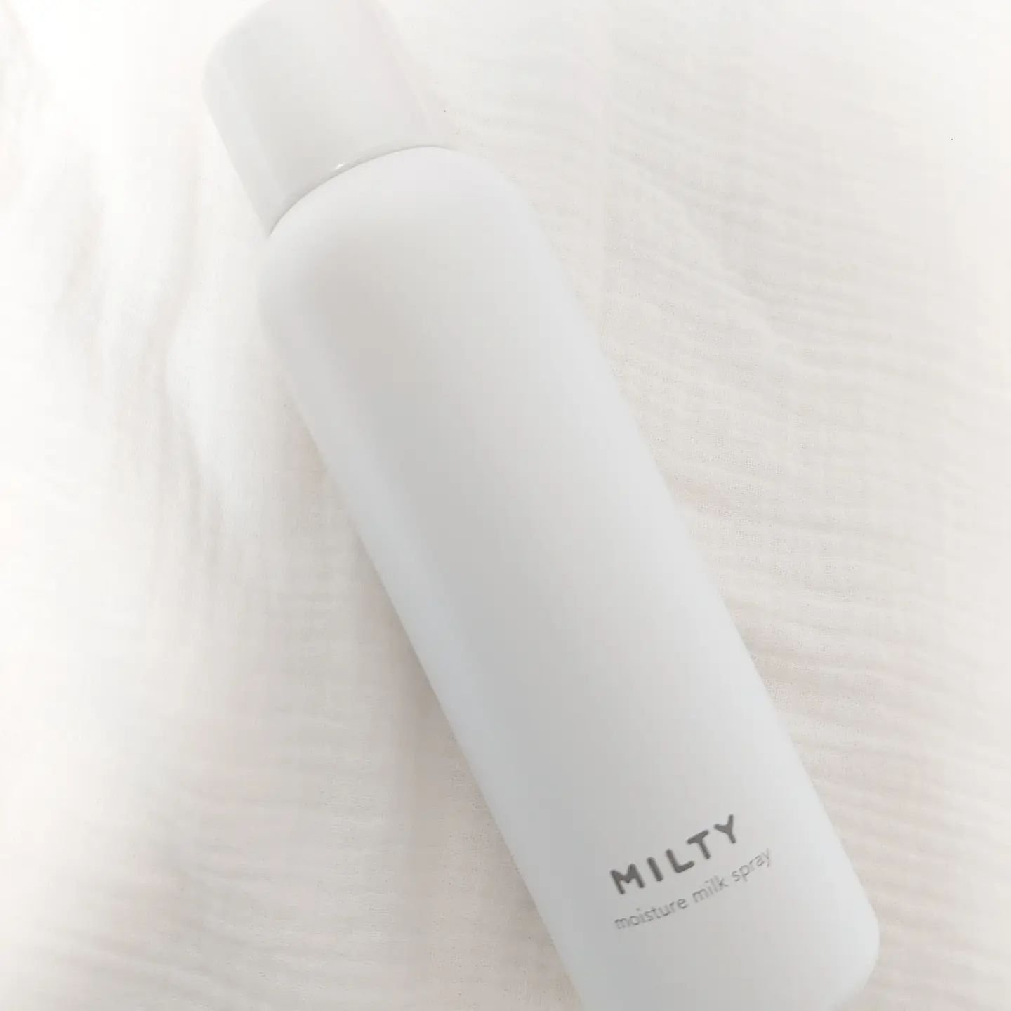 ナリスアップ ミルティー モイスチャーミルクスプレーのクチコミ「【　ミルティー　オールインワンスプレー　】

夜のスキンケアにオールインワンとして！
ワンスプ.....」（2枚目）