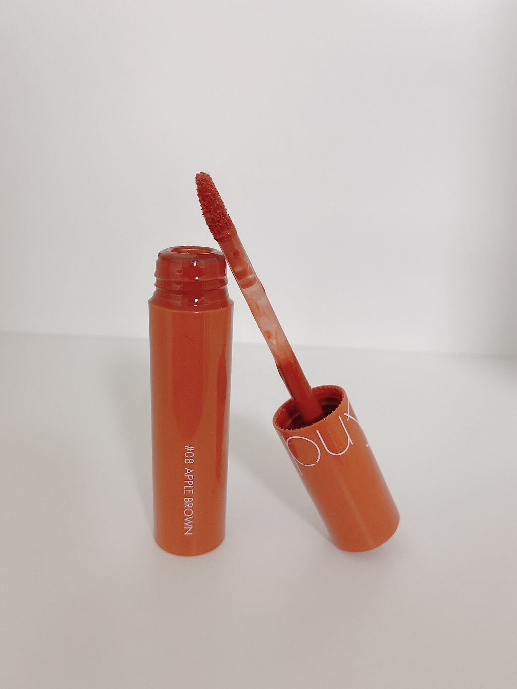 ジューシーラスティングティント/rom&nd/リップティントを使ったクチコミ（2枚目）