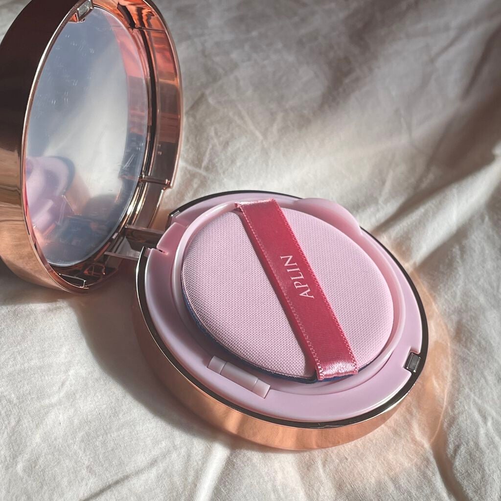 ピンクティーツリーカバークッション/APLIN/クッションファンデーションを使ったクチコミ(3枚目)