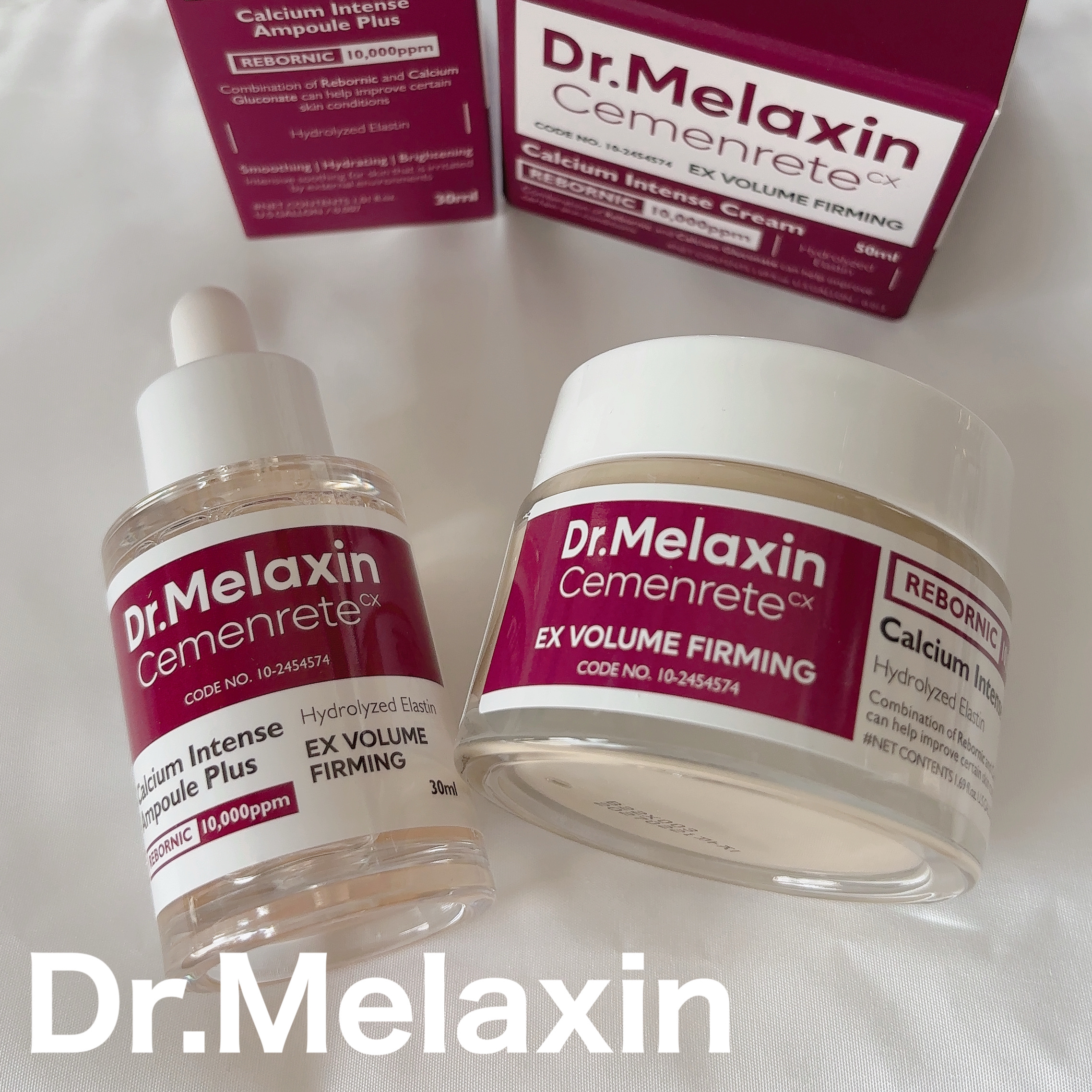 Cemenrete Calcium Intense Cream/Dr.Melaxin/フェイスクリームを使ったクチコミ（1枚目）