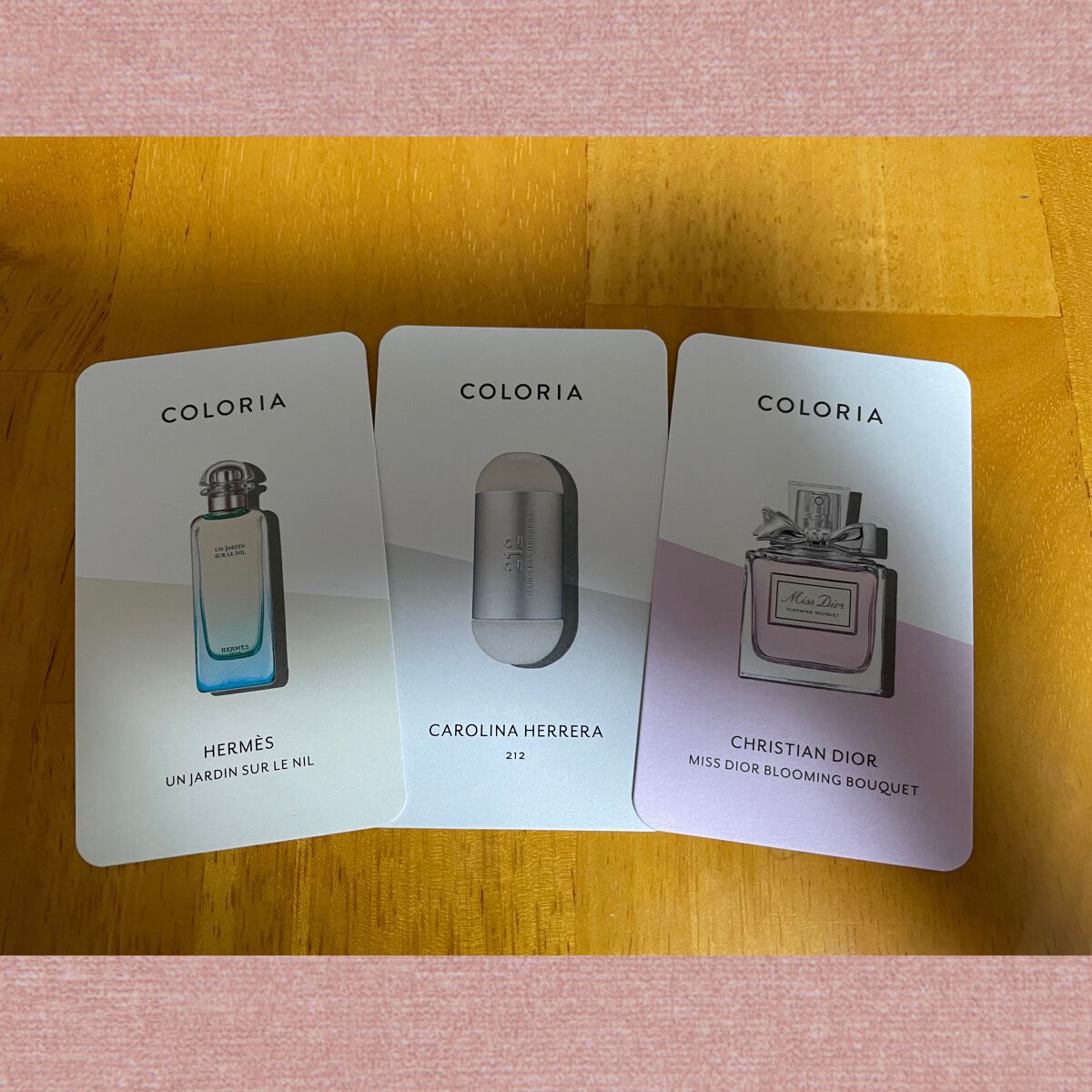 カラリア香りの定期便/香水(その他)を使ったクチコミ(1枚目)
