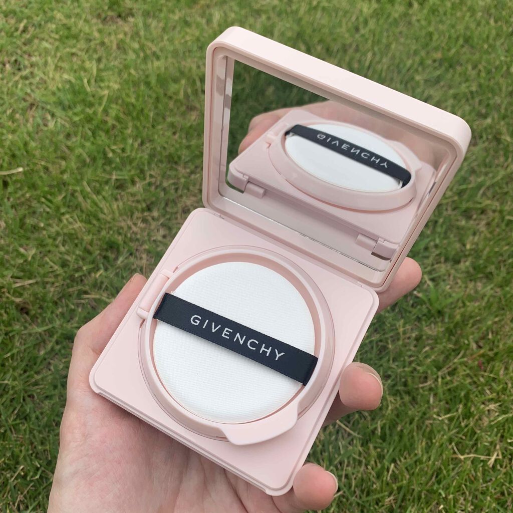 ランタンポレル ブロッサム クリーム コンパクト/GIVENCHY/化粧下地を使ったクチコミ（2枚目）
