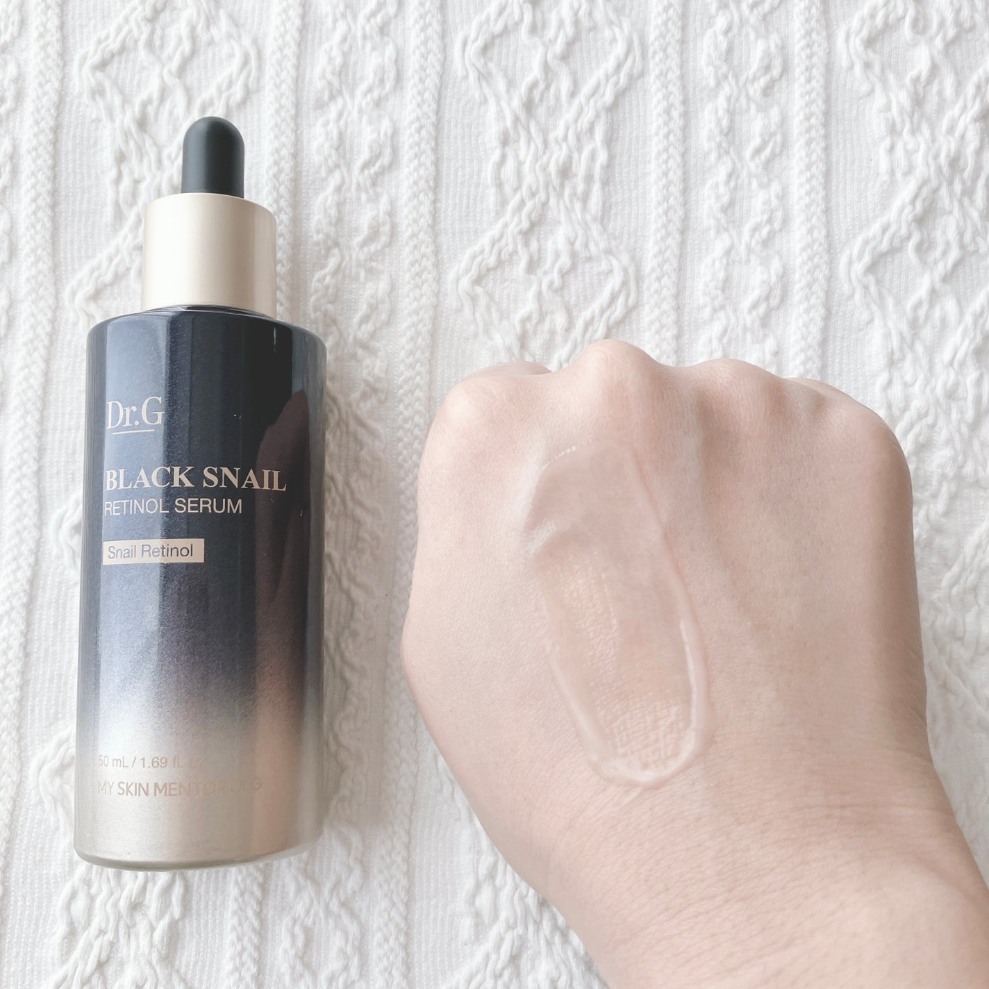 ブラックスネイルレチノールセラム/Dr.G/美容液を使ったクチコミ(4枚目)