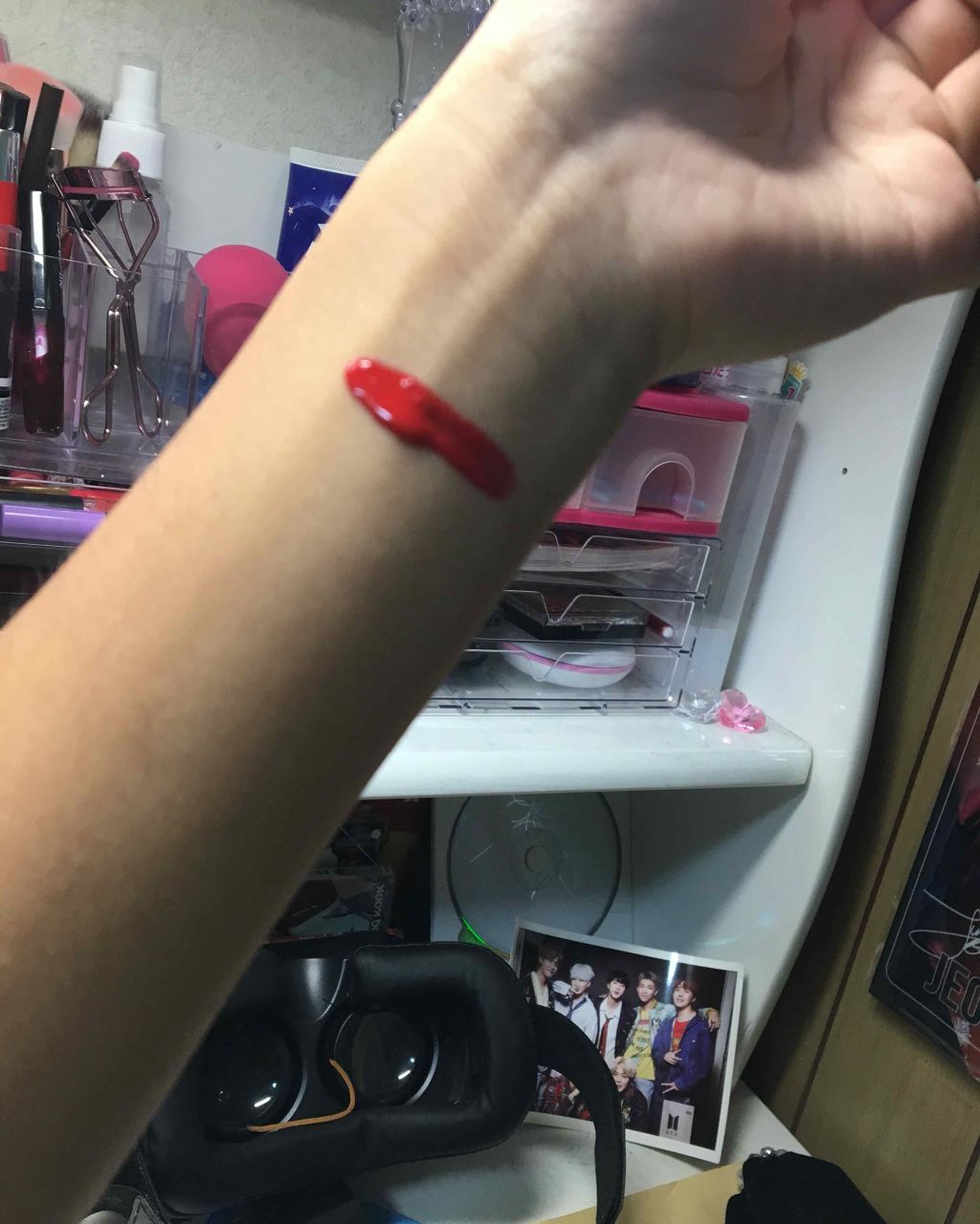 キャンディラップリッチカラー/キャンメイク/リップグロスを使ったクチコミ(3枚目)