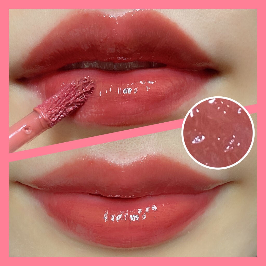 ジューシーラスティングティント/rom&nd/リップティントを使ったクチコミ(2枚目)