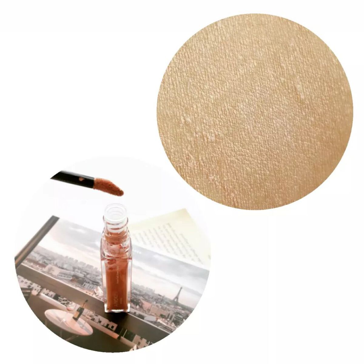 フォレスト フィール シアー リキッド/AINOKI mebuki/リキッドアイシャドウを使ったクチコミ(3枚目)