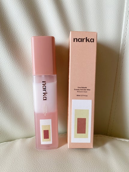 クリーミーベールヘアミスト ブロッサムダン/narka/ヘアミストを使ったクチコミ(2枚目)