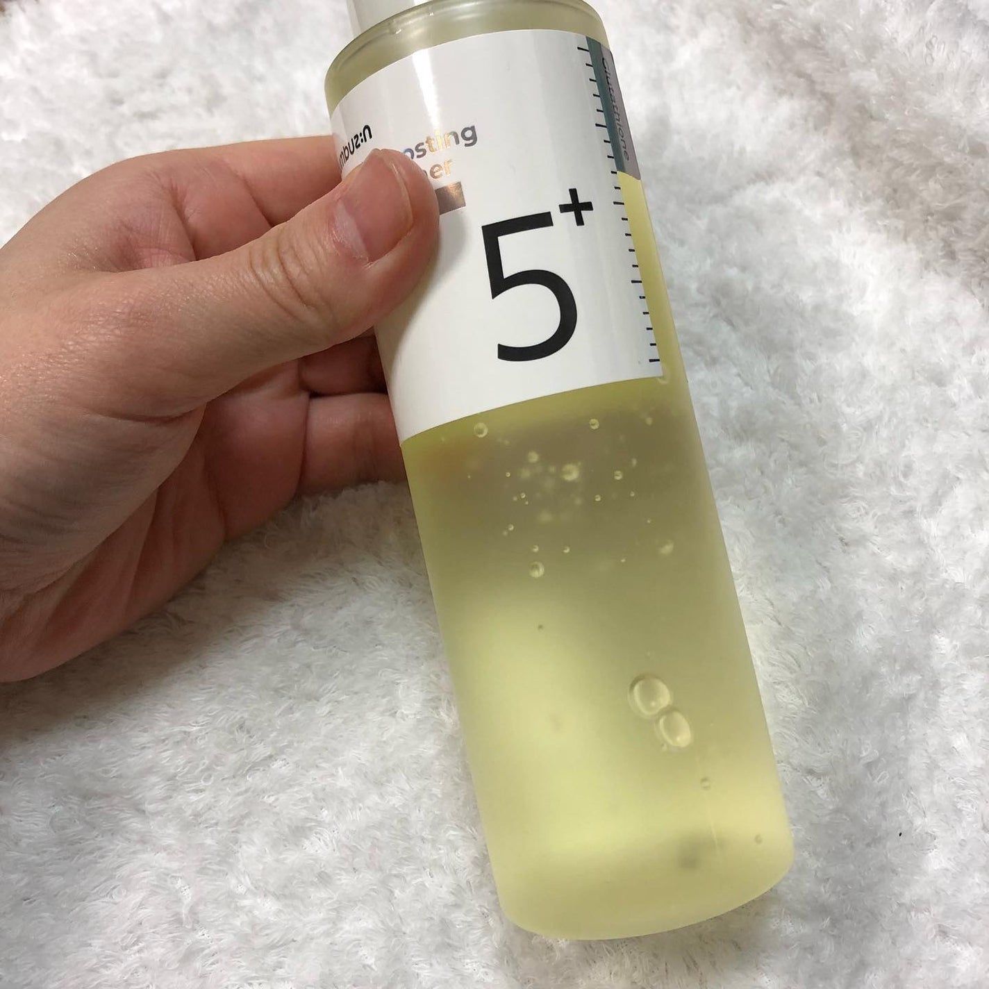 5番 白玉グルタチオンCエッセンシャルトナー/numbuzin/化粧水を使ったクチコミ(3枚目)