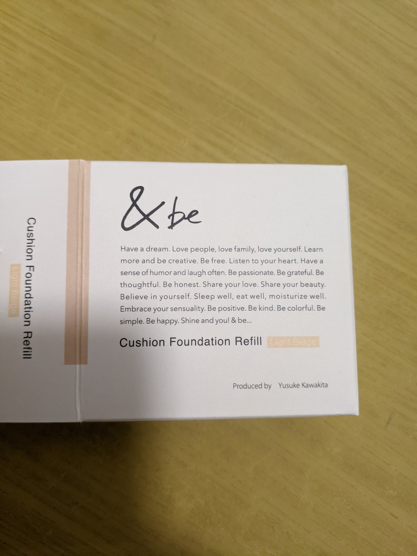 &be クッションファンデーション/&be/クッションファンデーションを使ったクチコミ(1枚目)