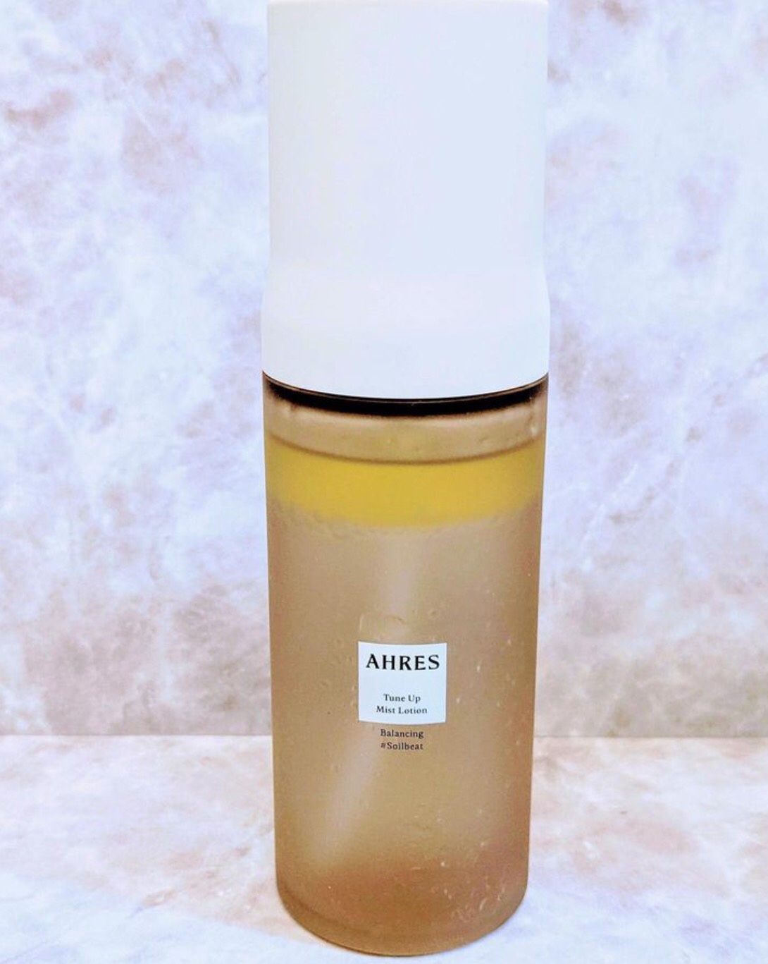 アーレス チューンナップ ミストローション バランシングのクチコミ「2層式のローションは使ったことがあるけど、ミストローションは初めて。
よく振ってからシュッシュ.....」（1枚目）