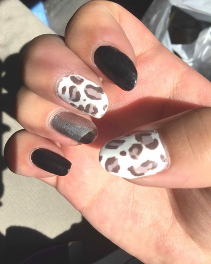 AT濃密グラマラス/セリア/マニキュアを使ったクチコミ(1枚目)