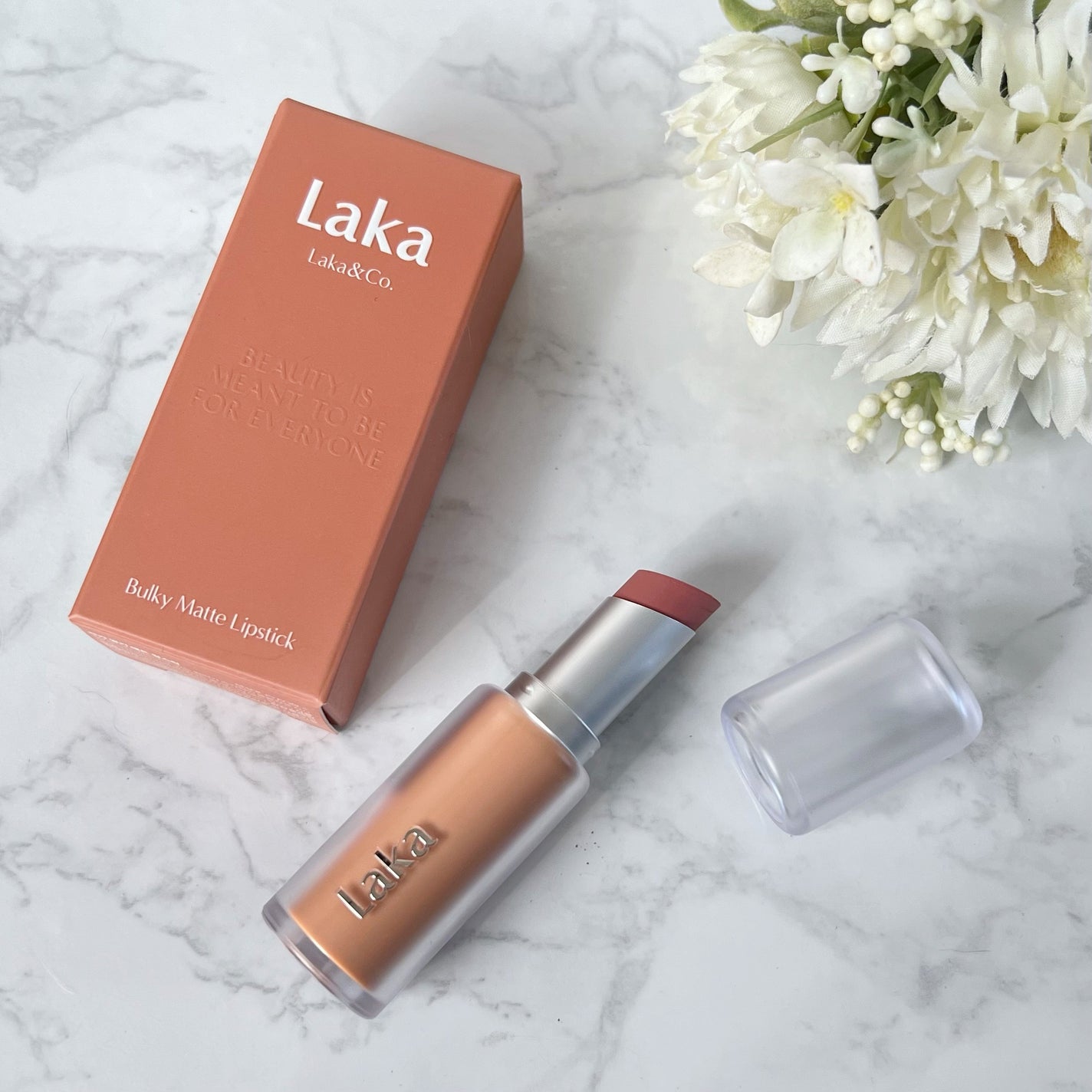 バルキーマットリップスティック/Laka/口紅を使ったクチコミ(1枚目)