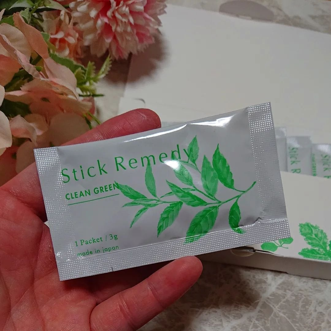 Clean Green/Stick Remedy/健康サプリメントを使ったクチコミ(5枚目)