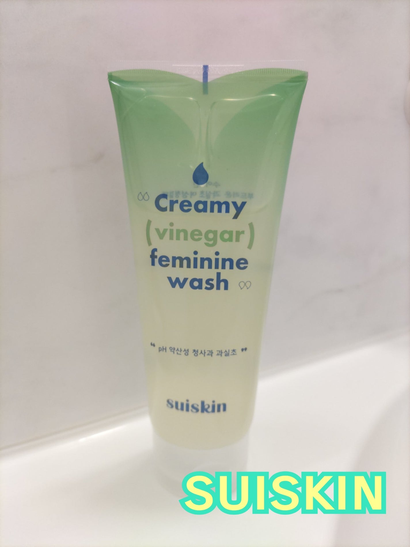 クリーミービネガーフェミニンウォッシュ/suiskin/ボディソープを使ったクチコミ(1枚目)