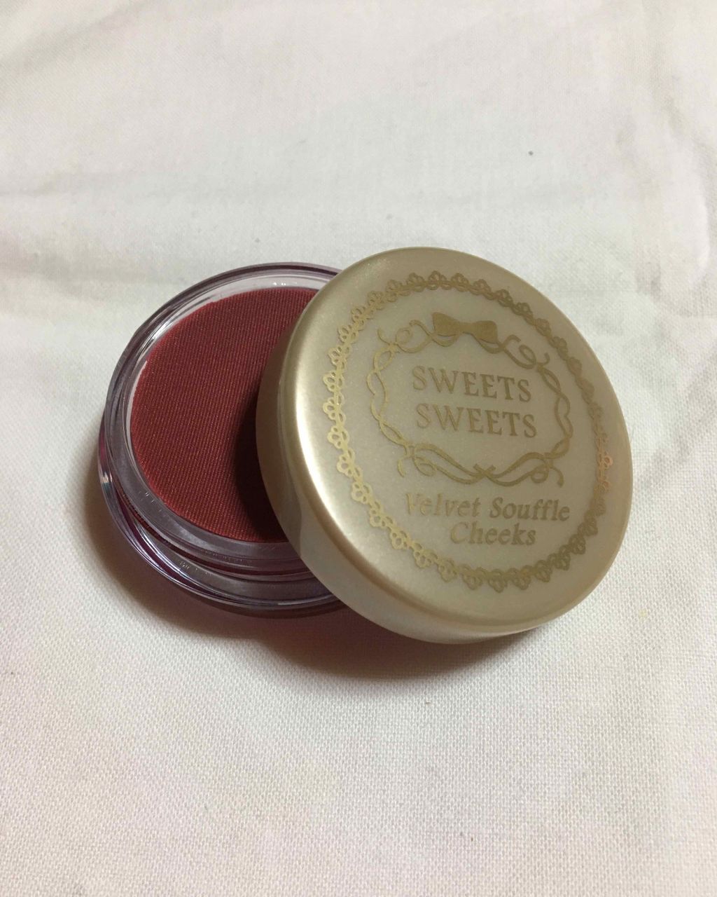 ベルベットスフレチーク/スウィーツ スウィーツ/ジェル・クリームチークを使ったクチコミ（1枚目）