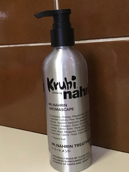Kruhi Kruhi climbing nahrin マウントナリン ボタニカルトリートメント