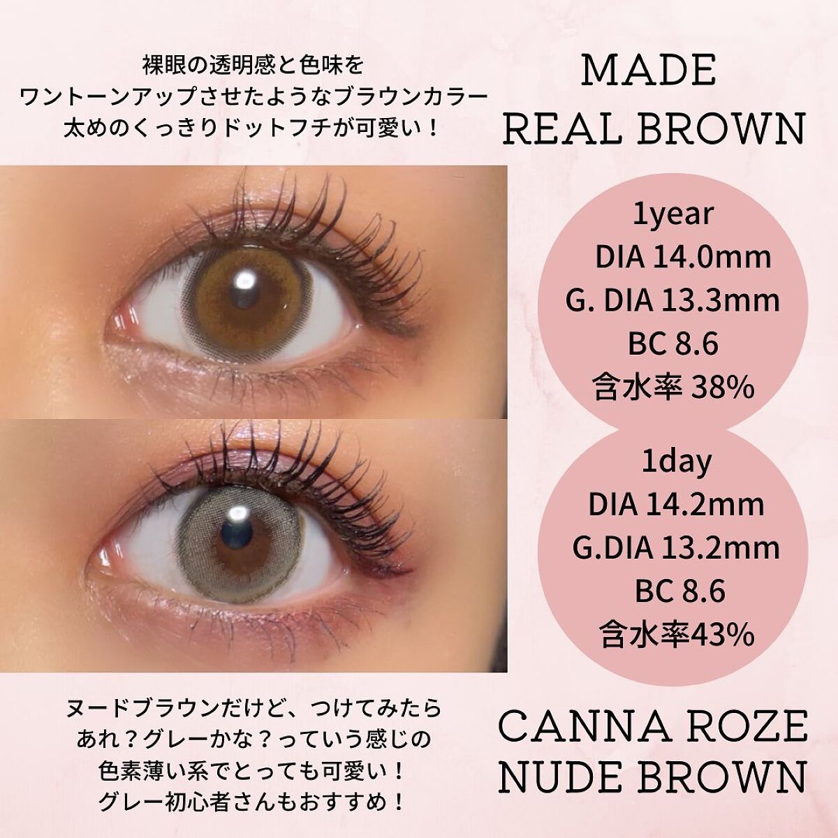 メイド/i-DOL/カラーコンタクトレンズを使ったクチコミ(5枚目)