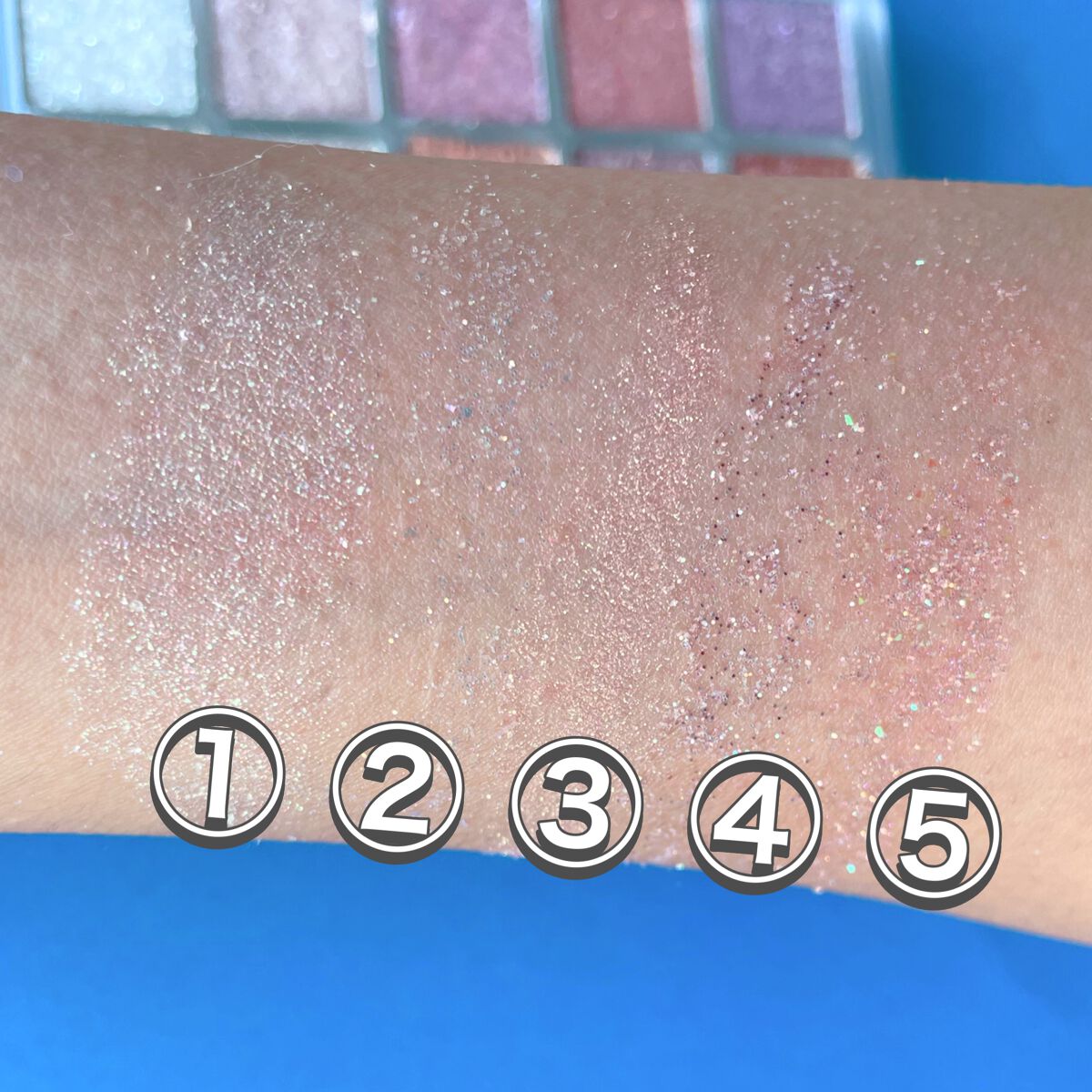 ベターザンパレット/rom&nd/アイシャドウパレットを使ったクチコミ（3枚目）