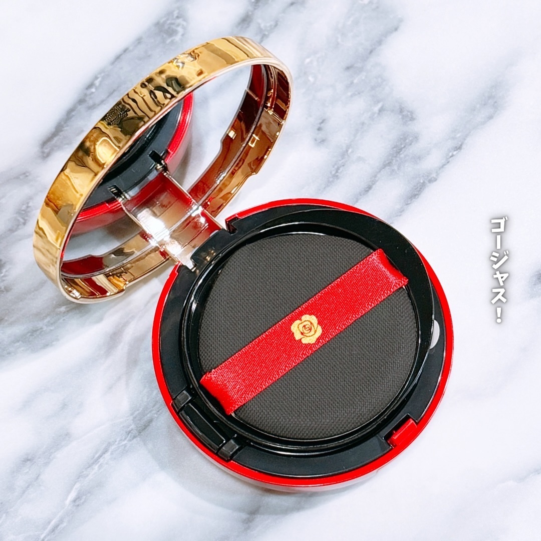 アルーチェルーチェ クッションファンデーション ナチュラルベージュ 01/Aluce luce/クッションファンデーションを使ったクチコミ（2枚目）