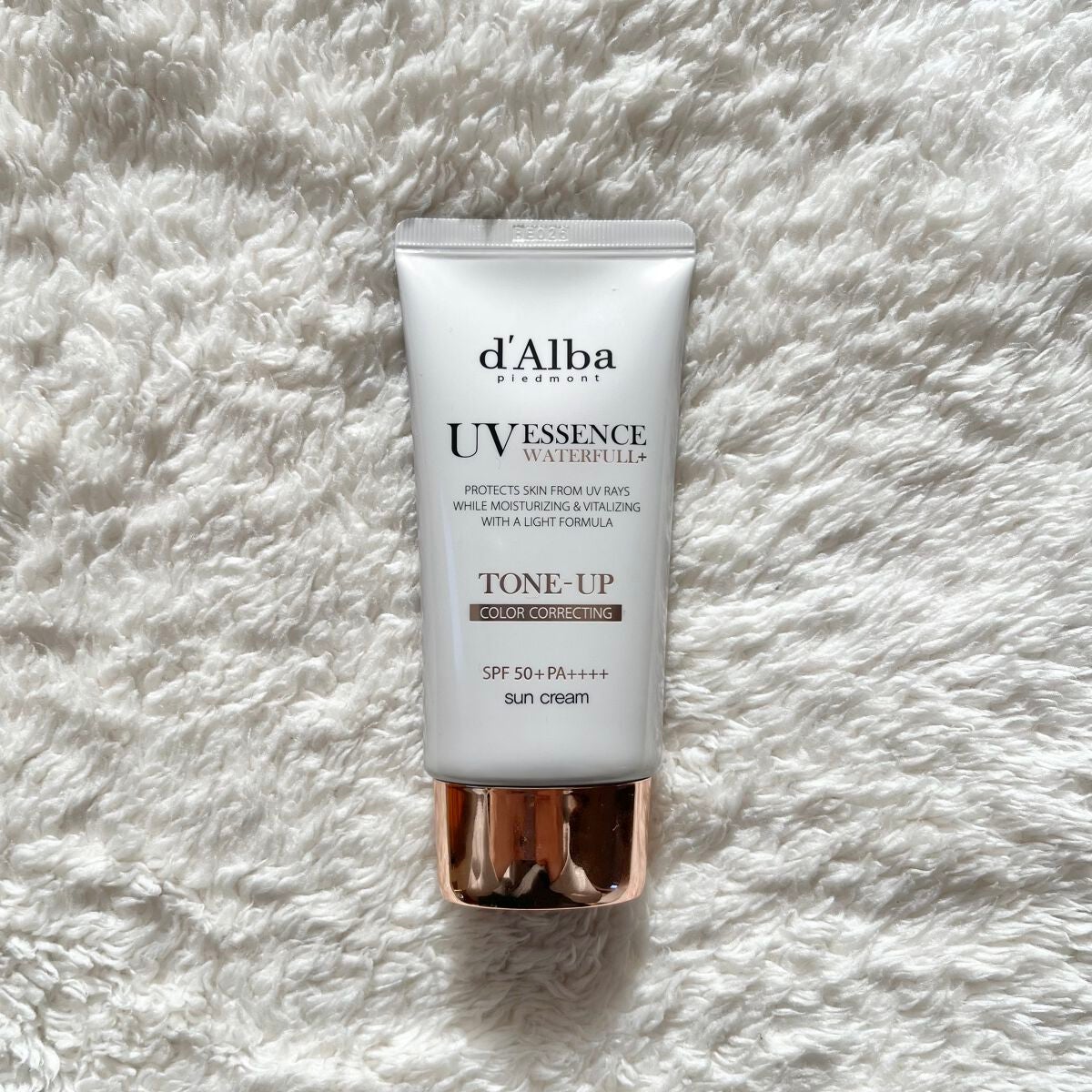 ウォータフルトーンアップサンクリーム/ダルバ/日焼け止めクリームを使ったクチコミ(1枚目)