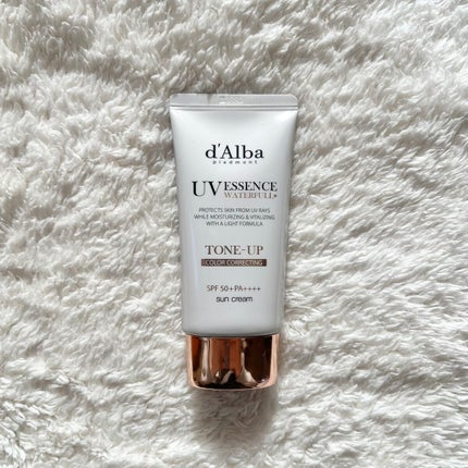 ウォータフルトーンアップサンクリーム/ダルバ/日焼け止めクリームを使ったクチコミ(1枚目)