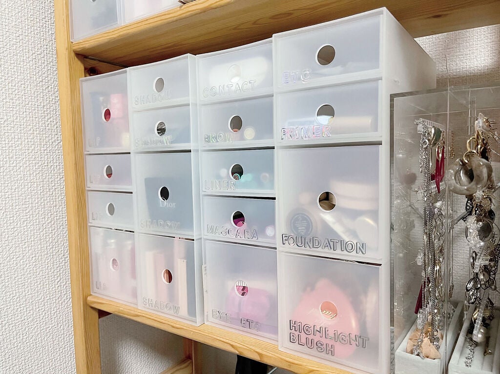 ポリプロピレン小物収納ボックス3段・A4タテ/無印良品/その他を使ったクチコミ(2枚目)