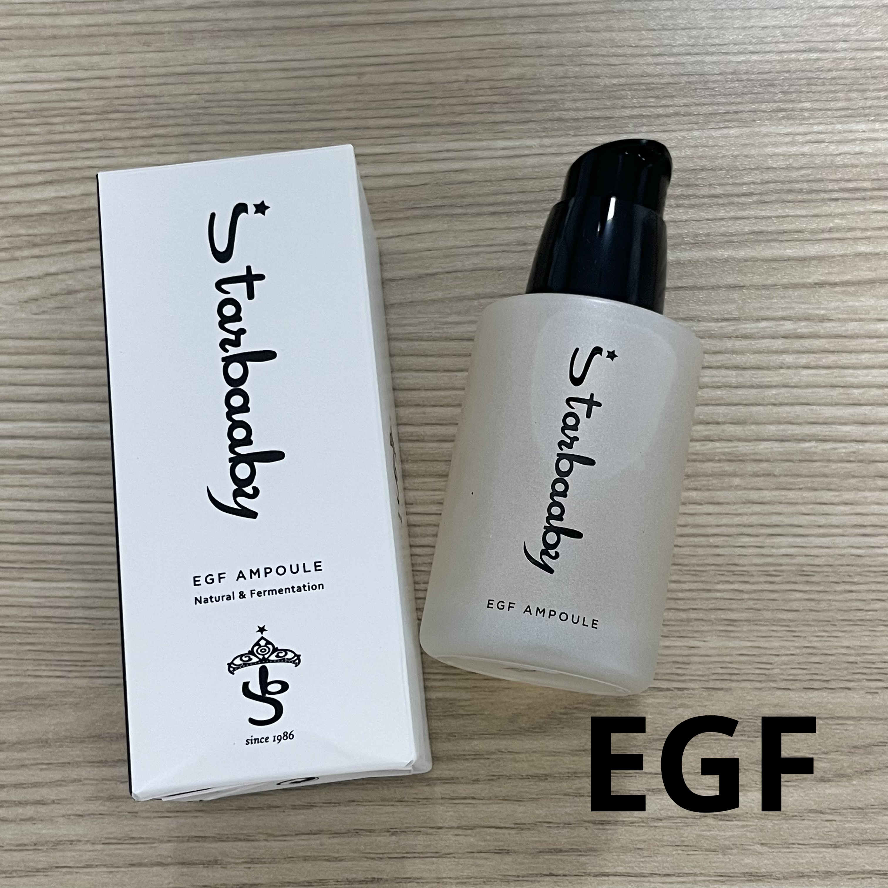 EGF アンプル/Starbaaby /美容液を使ったクチコミ（1枚目）