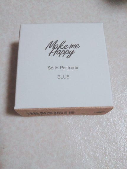 メイクミーハッピー ソリッドパフューム BLUE/キャンメイク/練り香水を使ったクチコミ(1枚目)