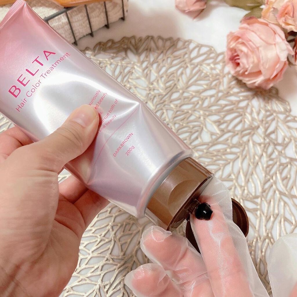 ベルタヘアカラートリートメント/BELTA(ベルタ)/ヘアカラーを使ったクチコミ(4枚目)