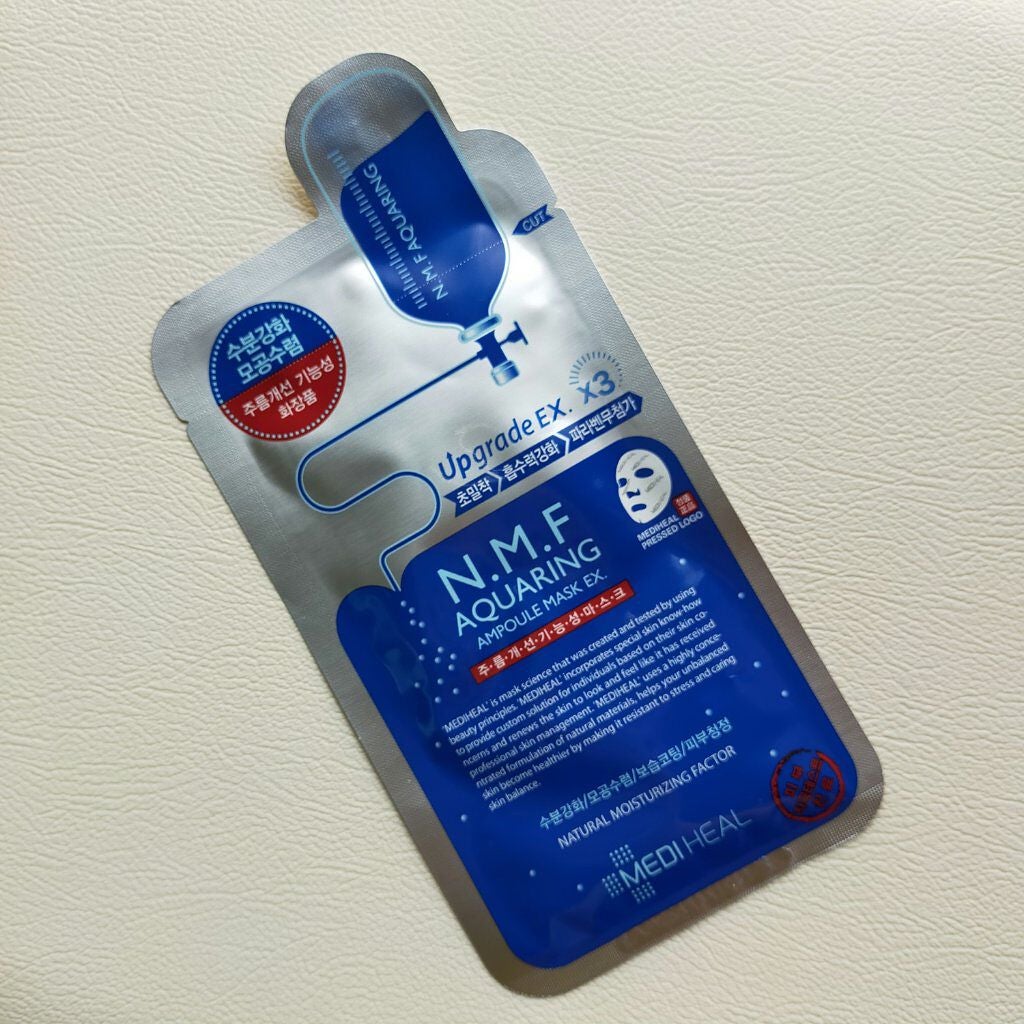 N.M.FアクアアンプルマスクJEX/MEDIHEAL/シートマスク・パックを使ったクチコミ(1枚目)