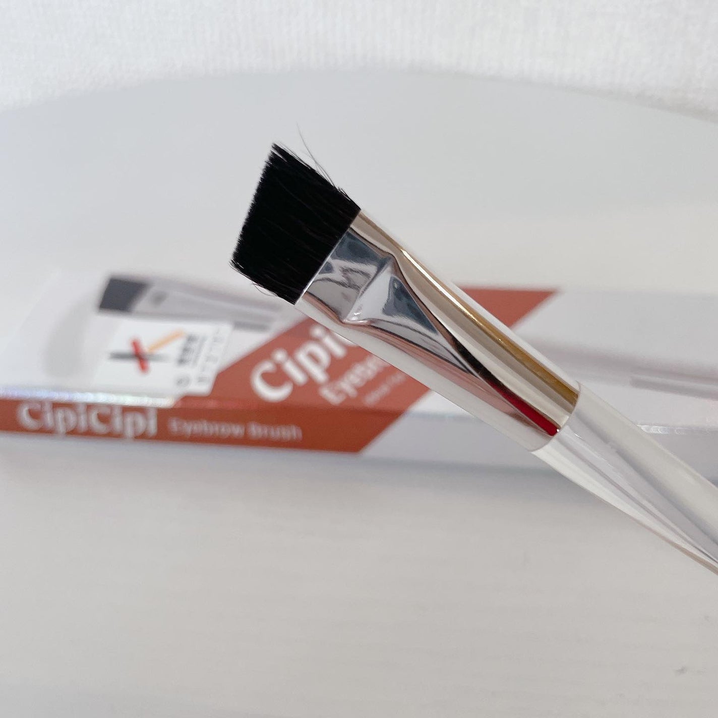 アイブロウブラシ 熊野筆/CipiCipi/メイクブラシを使ったクチコミ(2枚目)