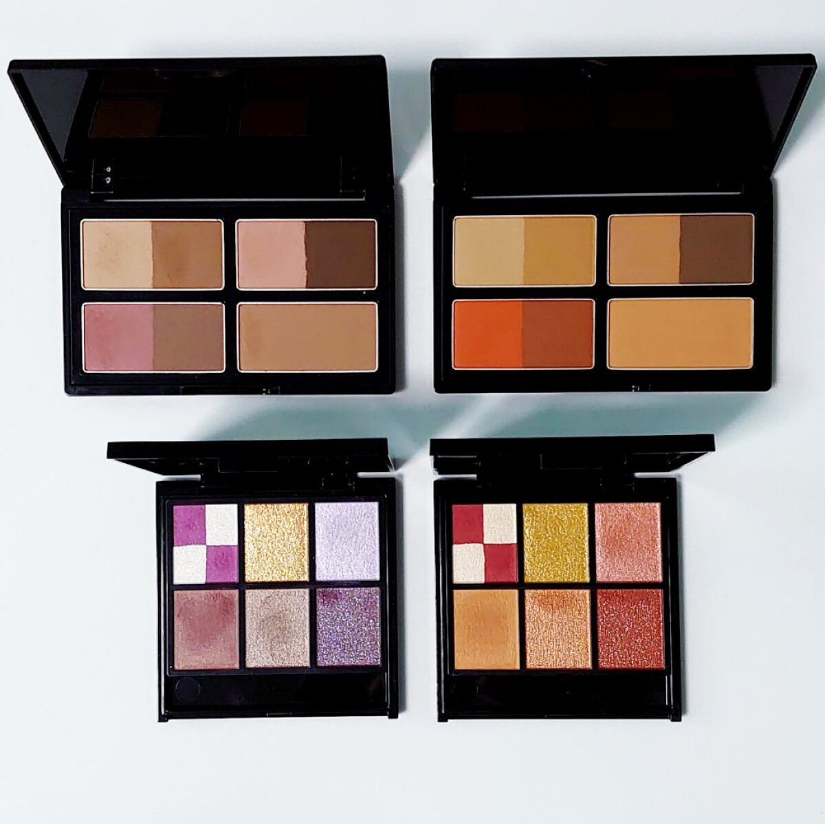 KATE 魂コレクション デザイニングシェードパレット３D BR-1 ウォームシェード/KATE/シェーディングを使ったクチコミ（2枚目）