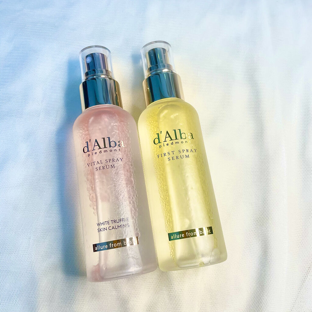 ダルバ ホワイトトリュフファーストスプレーセラム/ダルバ/ミスト状化粧水を使ったクチコミ（2枚目）