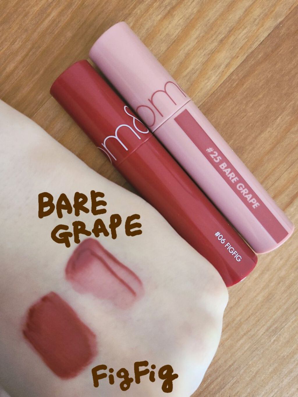 ジューシーラスティングティント/rom&nd/リップティントを使ったクチコミ（2枚目）