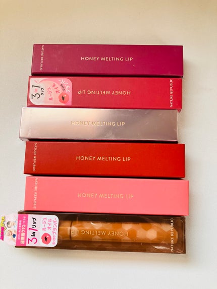 ハニーメルティングリップ/ネイチャーリパブリック/口紅を使ったクチコミ(1枚目)