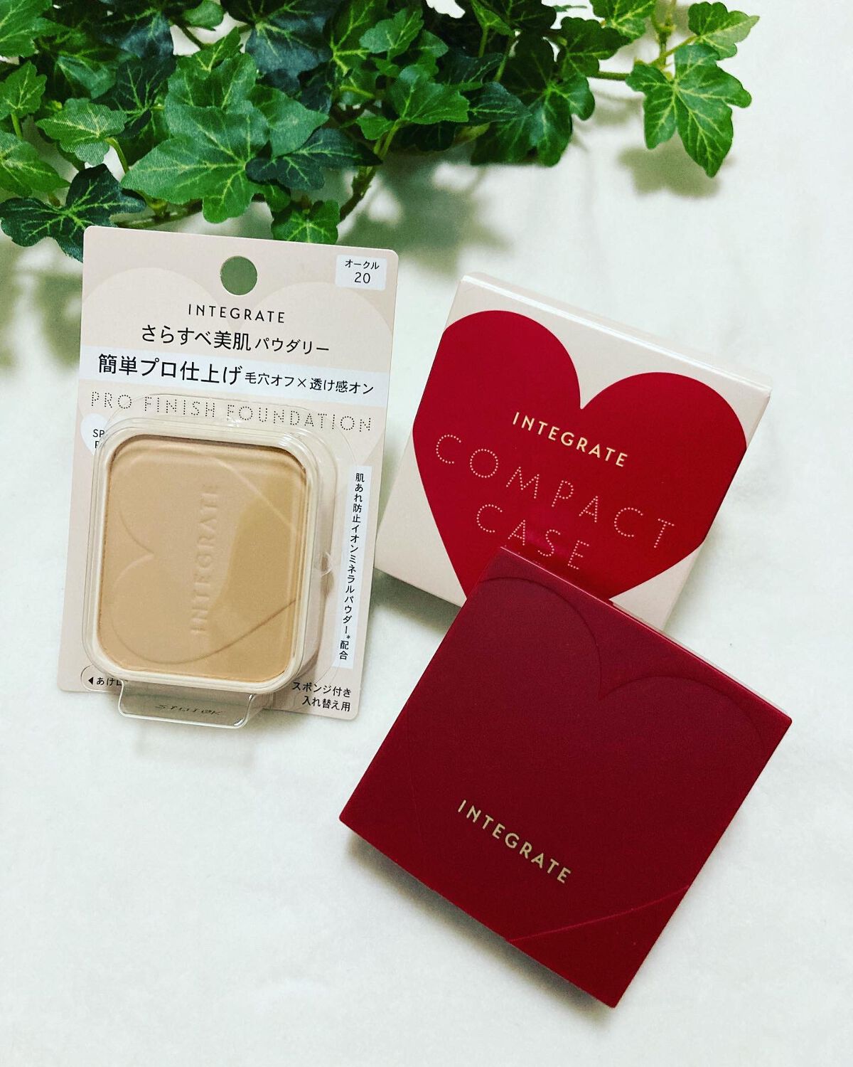 プロフィニッシュファンデーション/インテグレート/パウダーファンデーションを使ったクチコミ(1枚目)