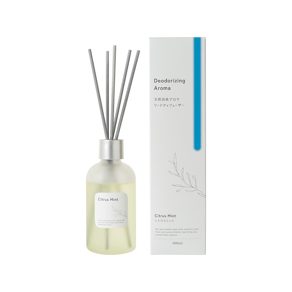 生活の木 天然消臭アロマ リードディフューザー シトラスミント