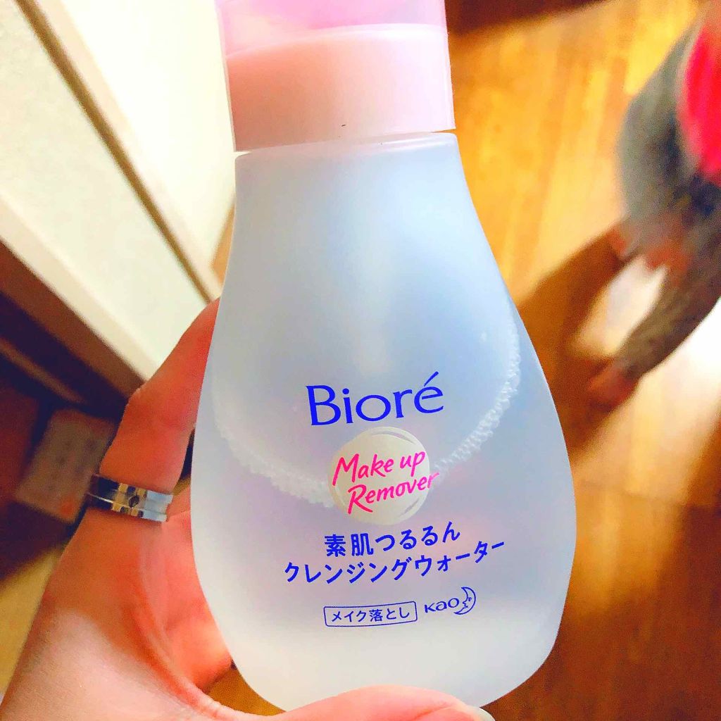 素肌つるるんクレンジングウォーター/ビオレ/クレンジングウォーターを使ったクチコミ(2枚目)