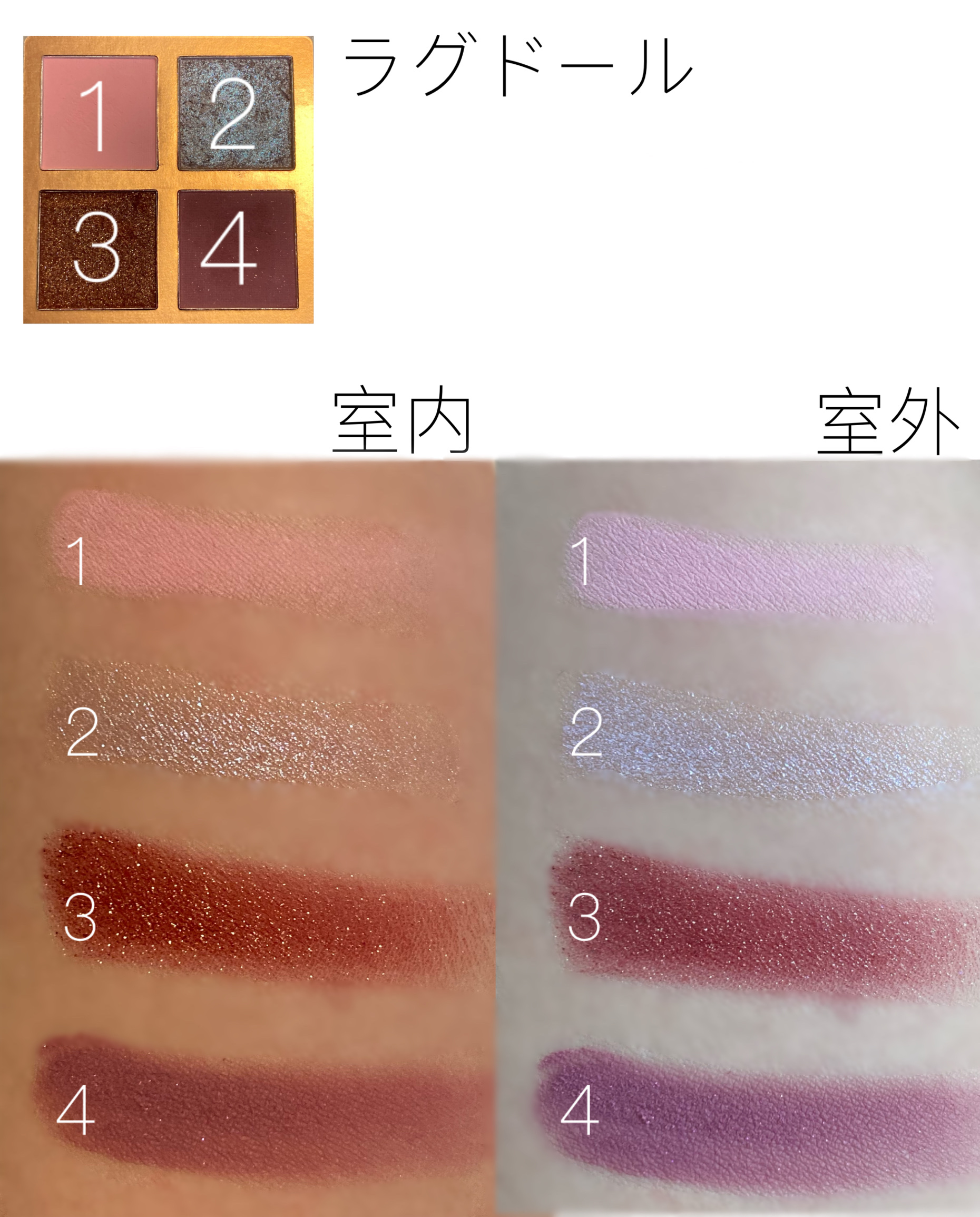 Venus Marble アイシャドウキャットシリーズ/Venus Marble/アイシャドウパレットを使ったクチコミ（3枚目）